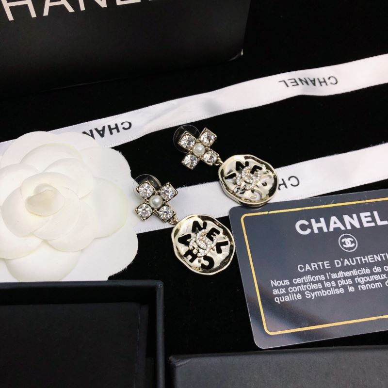 Ch*el earrings